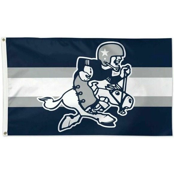 Dallas Cowboys Flag Banner Retro Horse New 3x5 Ft Tailgate Man Cave Gara… - Picture 4 of 4